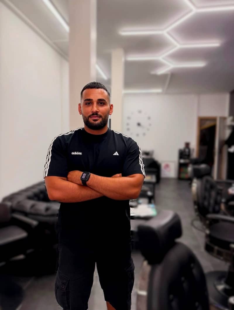Kareem – Inhaber und Barber im Elegance Barbershop Frauenfeld